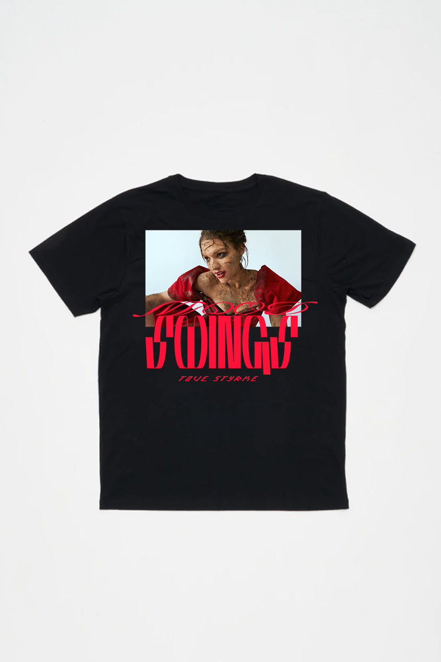 Mood Swings White Swirl T-Shirt main image 1
